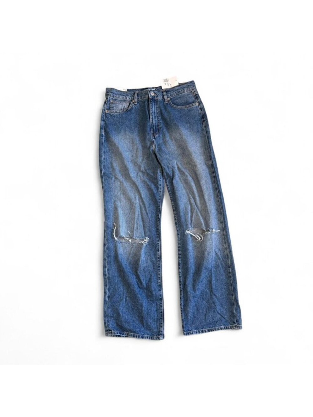 NWT Forever 21 90's Fit Distressed Jeans